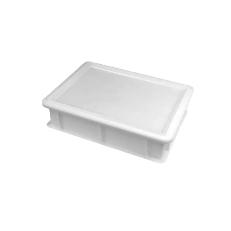 Bac alimentaire rectangulaire - Contenance 10L - Dimensions 40 x 30 x 10 cm - Plastique blanc