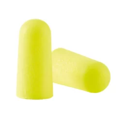 Bouchons d'oreilles jetables E-A-R soft 3M roulés jaune fluo