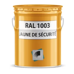 Peinture Ancofer jaune sécurité RAL 1003 pot de 3 litres