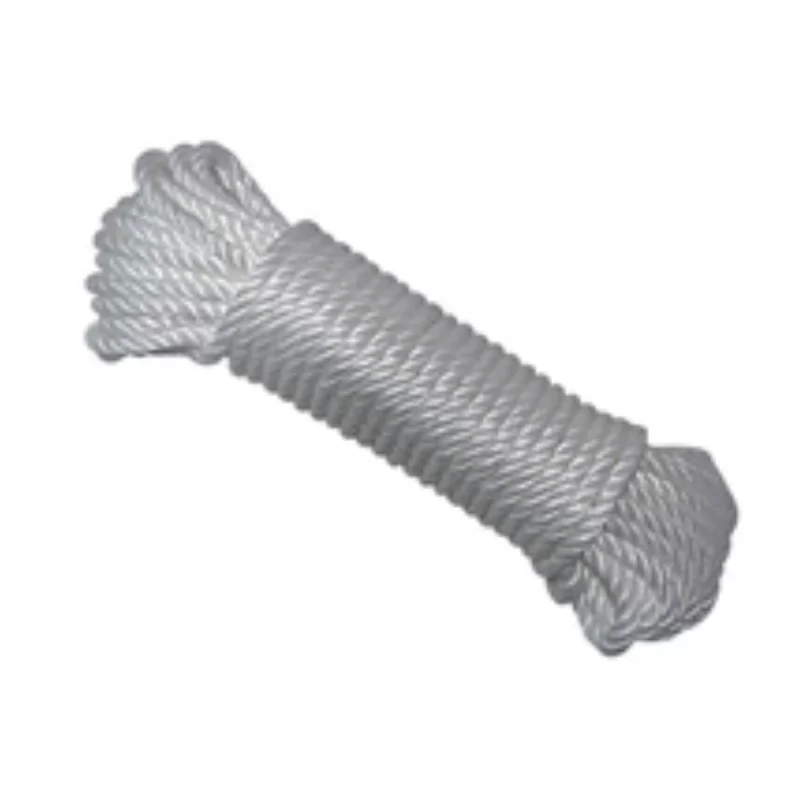 Corde en polypropylène traitée anti-UV blanche - Diamètre Ø 10 mm - Longueur 25 mètres