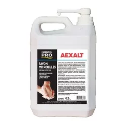 Crème nettoyante mains Aexalt salissures fortes parfum orange bidon poussoir 5 L