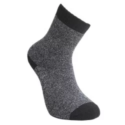 Chaussette Billy Gris chiné et Noir - lot de 5 paires