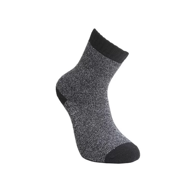 Chaussette Billy Gris chiné et Noir - lot de 5 paires