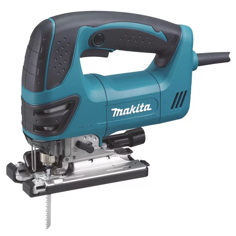 Scie sauteuse 720W Makita 4350FCTJ avec assortiment lames bois et métal en coffret Makpac