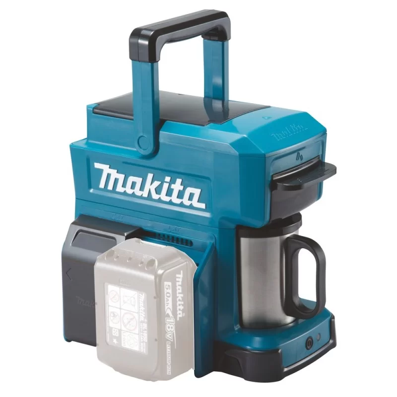 Machine à café Makita DCM501Z à batterie 12V ou 18V LI-ION Produit seul