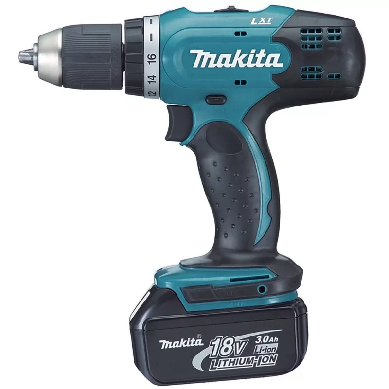 Perceuse visseuse LXT 18V Makita DDF453SFE - 2 batteries Li-Ion 3Ah + chargeur + coffret plastique