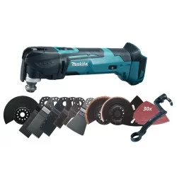 Découpeur ponceur Makita DTM51ZJX3 multifonctions 18 V Li-ion (machine seule)