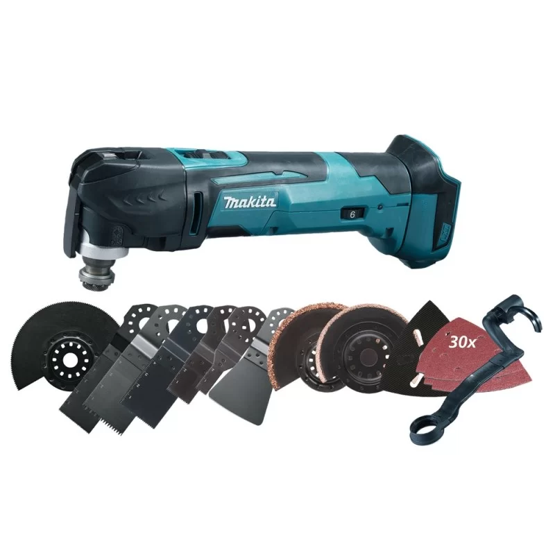 Découpeur ponceur Makita DTM51ZJX3 multifonctions 18 V Li-ion (machine seule)