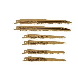 Lame de scie récipro pour bois B4432 Makita - Lot de 6 lames