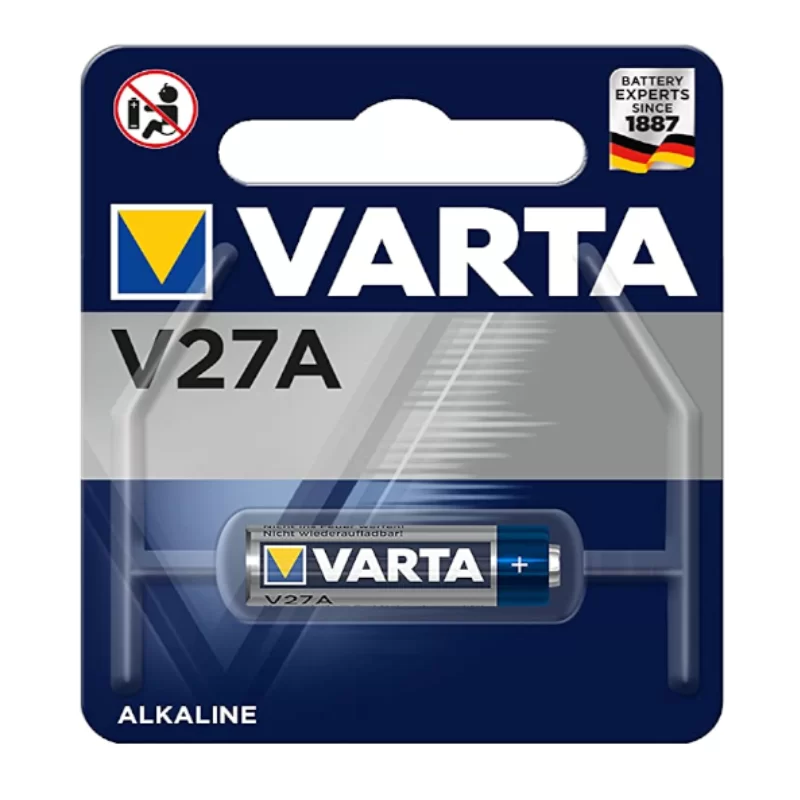 Pile électronique Alcaline - V27A Varta - 12V - Longue durée