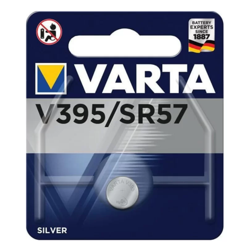 Pile bouton Varta V395 / SR57 Oxyde d'argent 1.55 V - Pile de montre