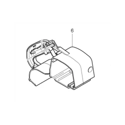 Carter du moteur pour ponceuse à bande 9403 Makita