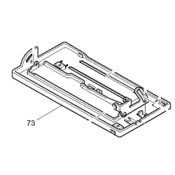 Table pour scie circulaire 5703R et 5705R pièce détachée officielle Makita