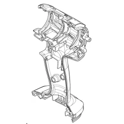 Jeu de carcasse pour perceuse visseuse Makita DHP456