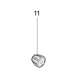 Pignon 10 repère 11 makita pour meuleuse d'angle 9558HNR