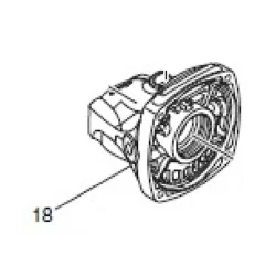 Carter d'engrenage pour meuleuse 9558NB Makita