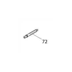 Vis d'ajustage pour tronçonneuse UC3041A et taille-haie UC3520A Makita