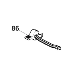 Axe plastique pour tronçonneuse thermique DPC 7331 (version 2009)