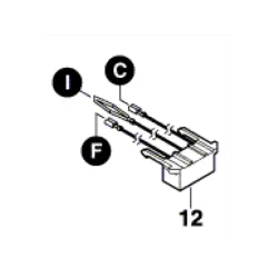 Filtre antiparasitage pour meuleuse GWS 8-125 - 3 601 H27 000