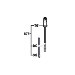 Jeu de pieces d'adaptation 100-240V pour scie sauteuse Bosch GST60PE et GST60PAE