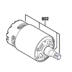 Moteur à courant continu 14.4 V pour perforateur UNEO de référence 3 603 J52 000