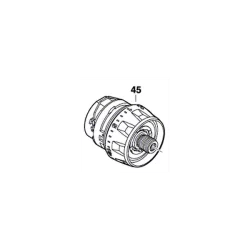 Boîtier d'engrenage pour visseuse Bosch GSR 10,8 V-LI-2 GSR 18-2 LI