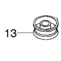 Bague de support complète pour ponceuse DSE 300 Intec Metabo