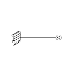 Clips de fermeture de remplacement pour aspirateur Metabo ASA 32 L