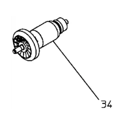 Tambour Metabo de remplacement pour scie circulaire KGS 254