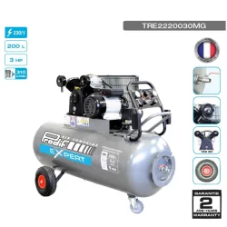 Compresseur monophasé TRE2220030MG 200 litres 3 CV