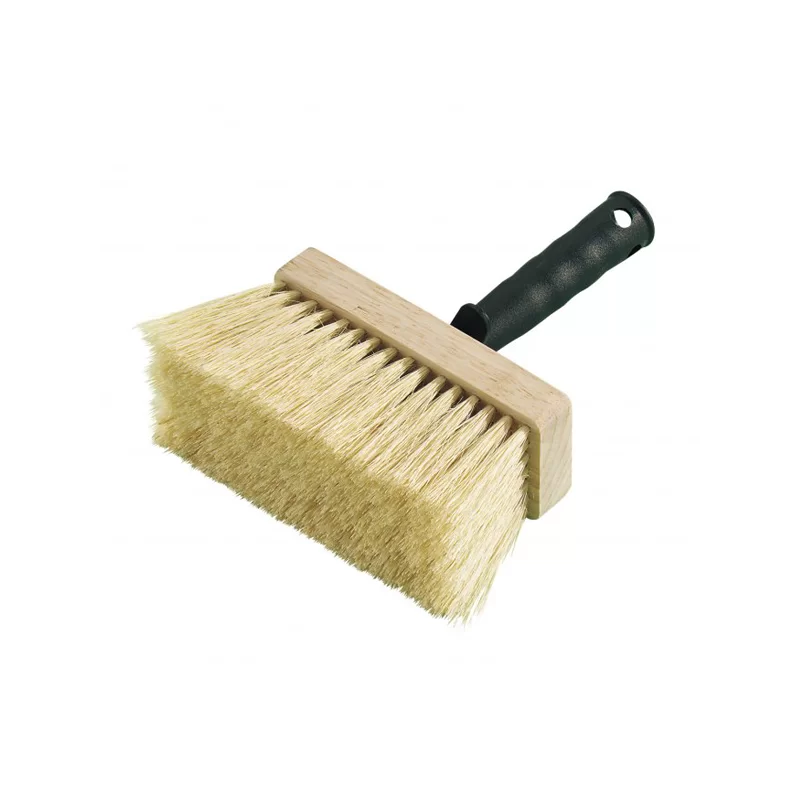 Brosse à encoller L'Outil Parfait - 15 cm - Fibres blanches naturelles de Tampico - Sortie 75 mm