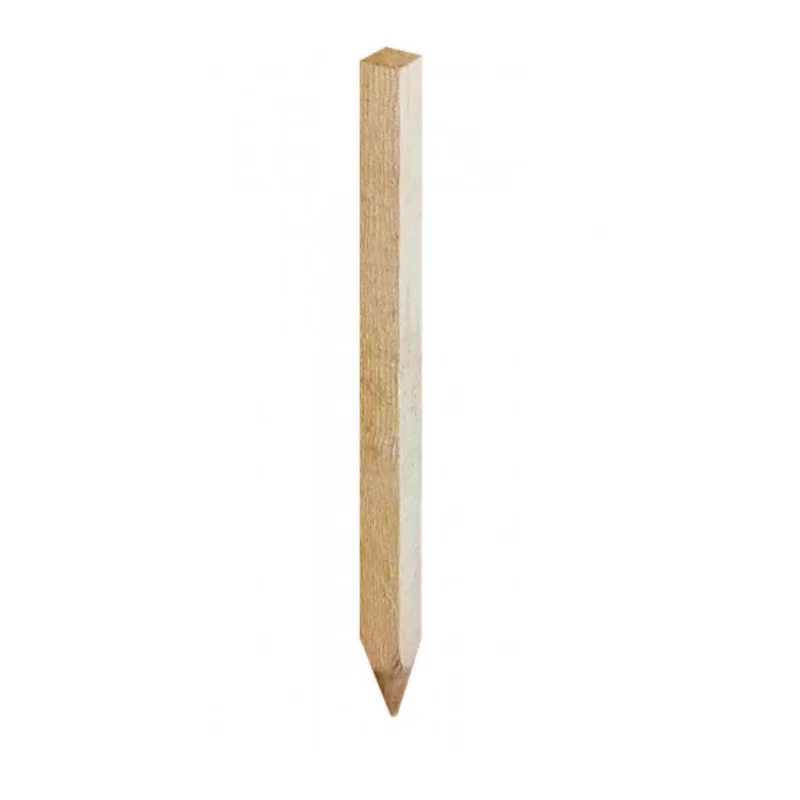 Piquet de chantier en bois Mercier 30 x 30 mm longueur 1000 mm