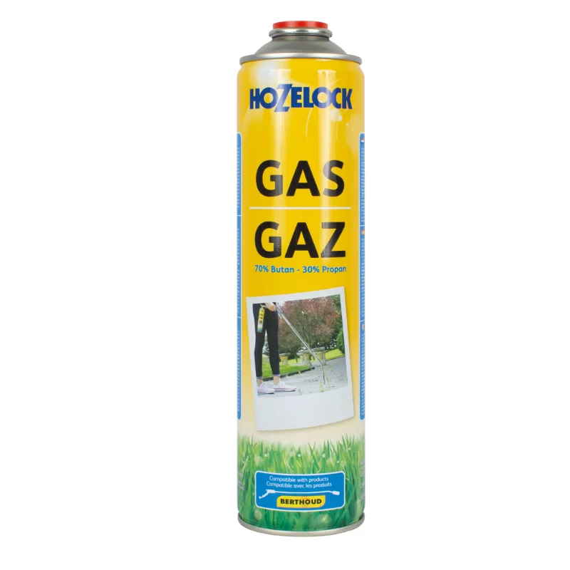 Cartouche de gaz 600 ml pour désherbeur à cartouche hozelock 101731