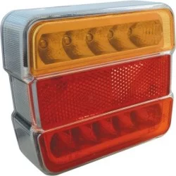 Lanterne 4 fonctions carre led