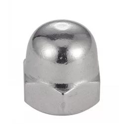 Écrou hexagonal borgne DIN 1587 inox A2