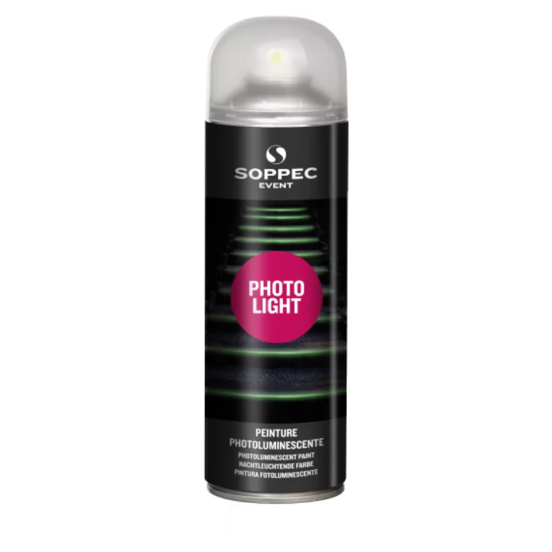 Peinture photoluminescente aerosol 500ml