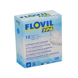 Floculent clarifiant ultra-concentré Flovil pour spa 12 pastilles de 10g