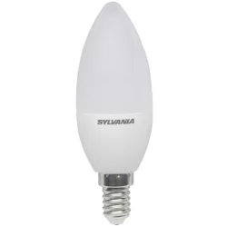 Ampoule LED flamme Sylvania ToLEDo dépolie 3W 250 lm 827 E14 2700 K blanc chaud