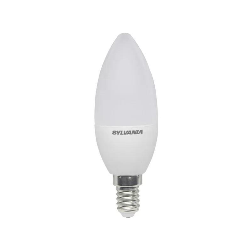 Ampoule LED flamme Sylvania ToLEDo dépolie 3W 250 lm 827 E14 2700 K blanc chaud