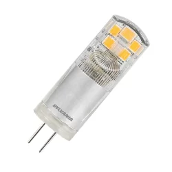 Ampoule LED capsule compacte G4 Sylvania - 2.4W 300 lumens - Blanc chaud 2700K - A++