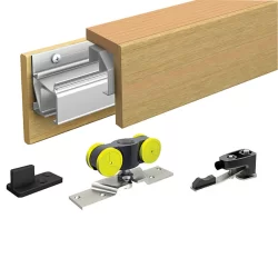 Kit prêt à la pose sans tapée finition MDF à peindre pour porte de 830 mm