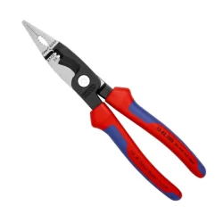 Pince multifonctionnelle installation électrique Knipex - Longueur 200 mm - Poignées gainées