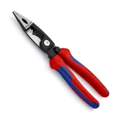 Pince multifonctionnelle installation électrique Knipex - Longueur 200 mm - Poignées gainées