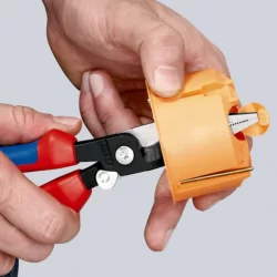 Pince multifonctionnelle installation électrique Knipex - Longueur 200 mm - Poignées gainées