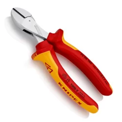 Pince coupante de côté X-Cut Knipex - Chromée - Poignées gainées 1000 V - 160 mm