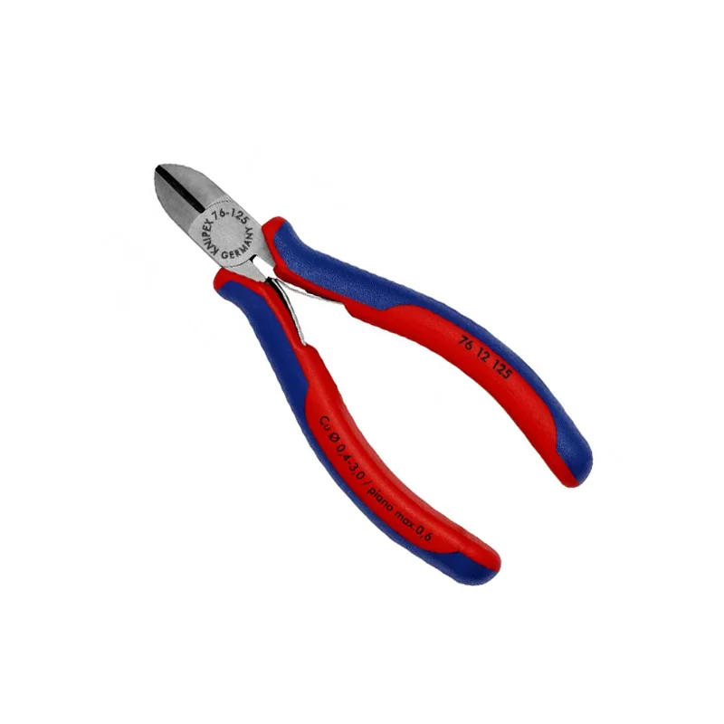 Pince coupante de côté pour électromécanicien - 125 mm - Poignées gainées bi-matière - Knipex