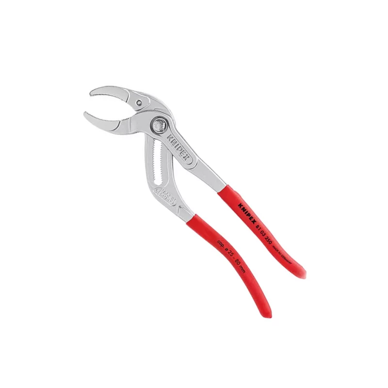 Pince multiprise sanitaire Knipex capacité de serrage 25 - 80 mm