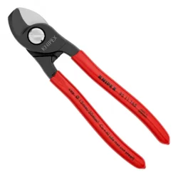 Coupe câbles spécial aluminium et cuivre - Capacité de coupe 50 mm² - Knipex - 165 mm