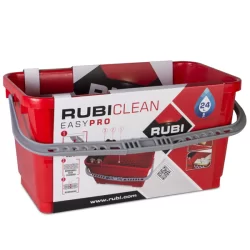 Bac de nettoyage toutes surfaces spécial carreleurs - Rubiclean EasyPro Rubi - Capacité 24L