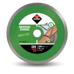 Disque Diamant Rubi CEV 200 Superpro Ø200 alésage 25,4 jante continue